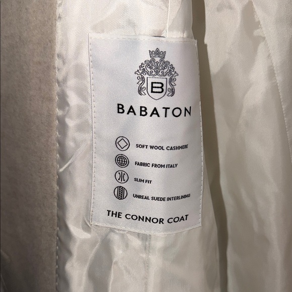 Aritzia Funnel Neck Connor Coat - Wool Cashmere Blend - Picture 11 of 12